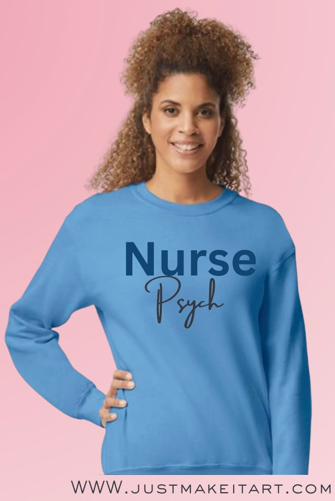 Custom Career Title with specialty Sweatshirt