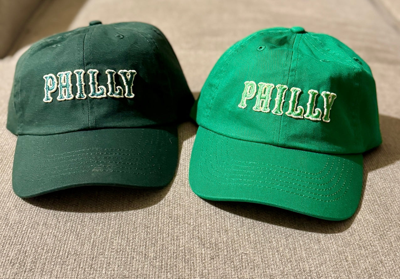 Philly Embroidered Baseball Cap | Adjustable Dad Hat