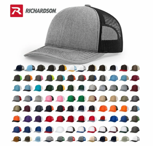 Custom Embroidered Richardson 112 Hats