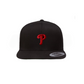 Black Snapback with embroidered P